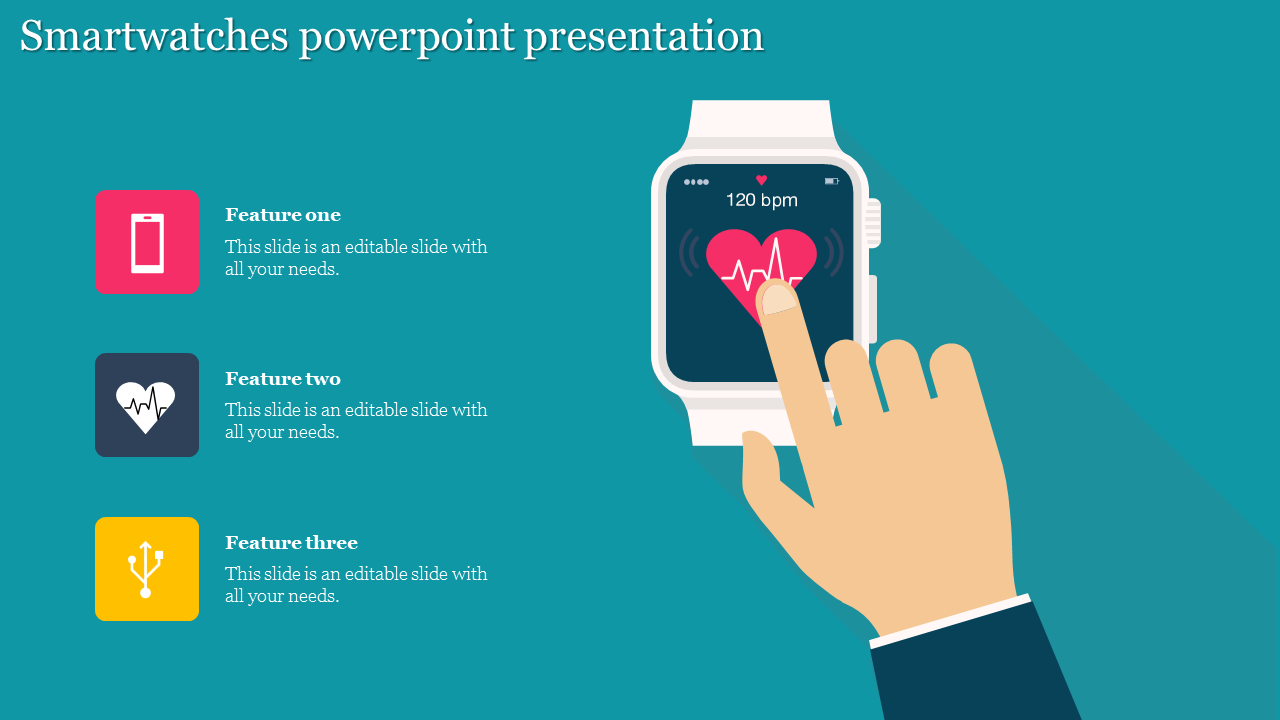 Free - Creative Smartwatches PowerPoint Presentation 